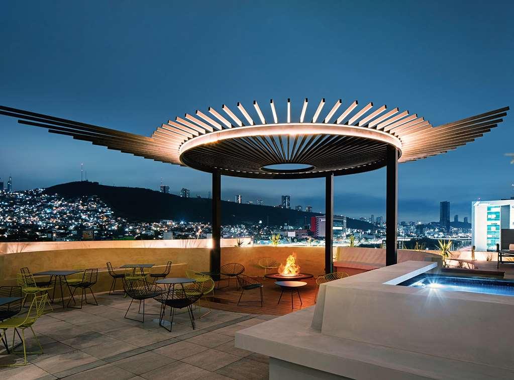 Galeria Plaza Monterrey Hotel Létesítmények fotó Rooftop at the hotel